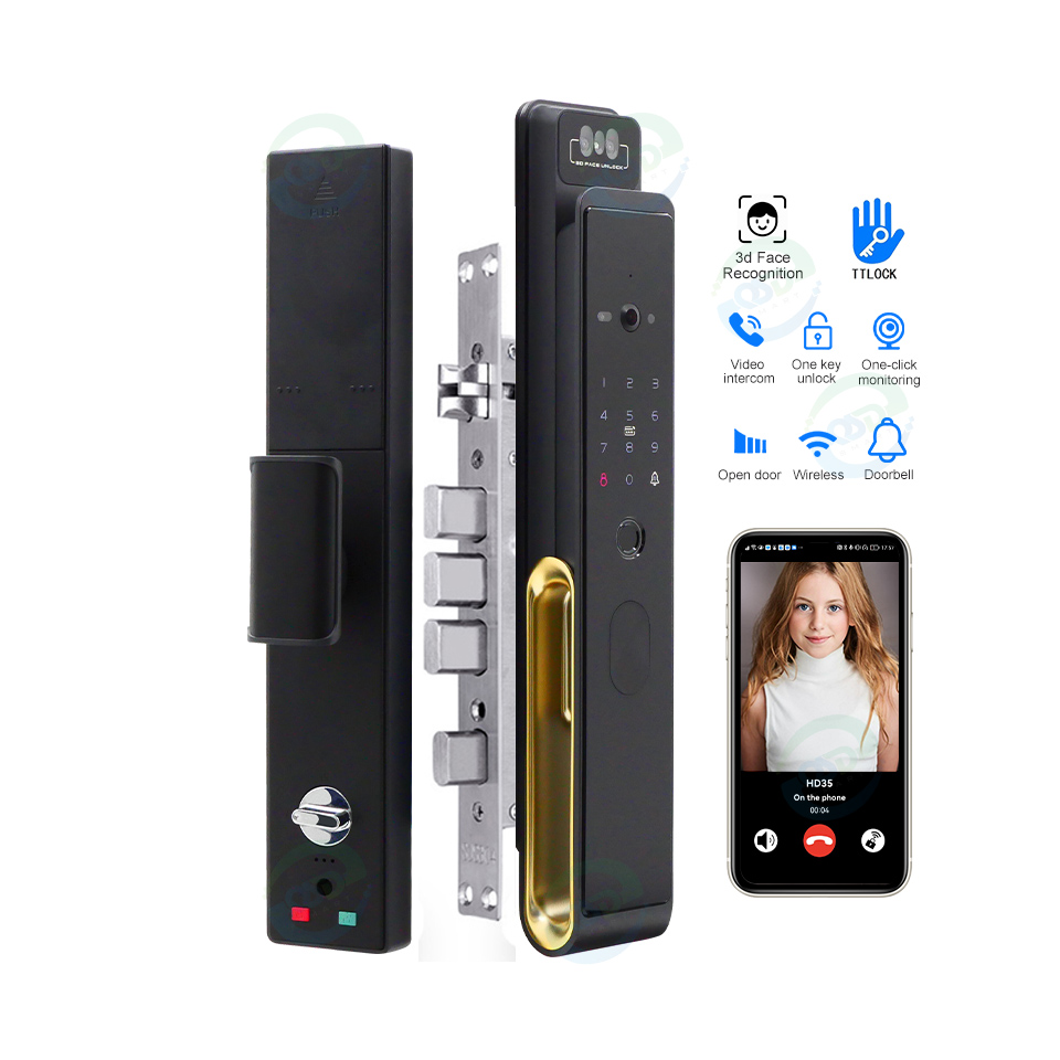 Smart Door Lock Wifi - WiFi Video Intercom Gesicht Türschloss mit