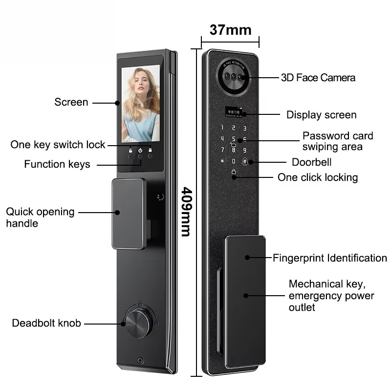 Tuya WiFi Smart Door Lock, bio – Smart Door Lock Wifi Bewertung und Preis