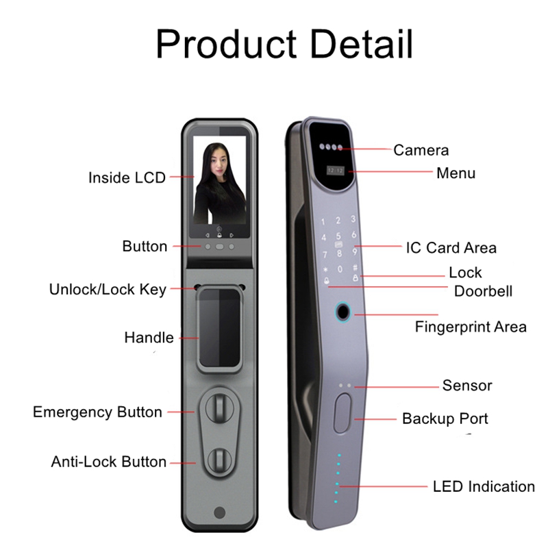Tuya Wifi elektronische Finger – Smart Door Lock Wifi Bewertung und Preis