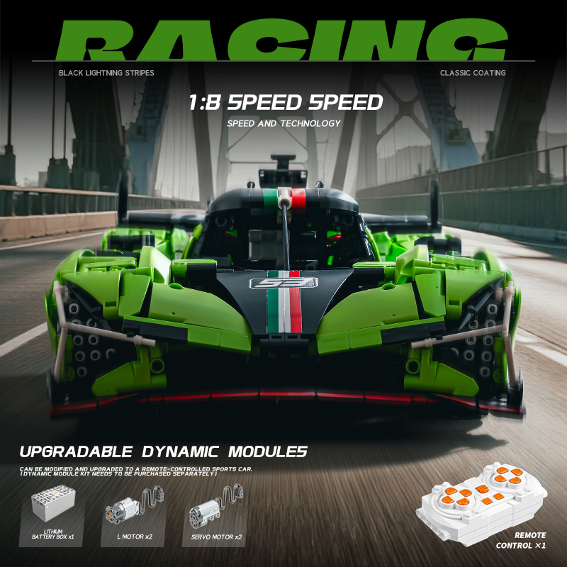 MOC Lamborghini SC63 WEC & IMS – Stem Robotics Kit Bewertung und Preis