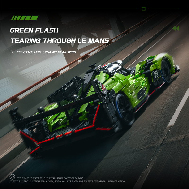 MOC Lamborghini SC63 WEC & IMS – Stem Robotics Kit Bewertung und Preis