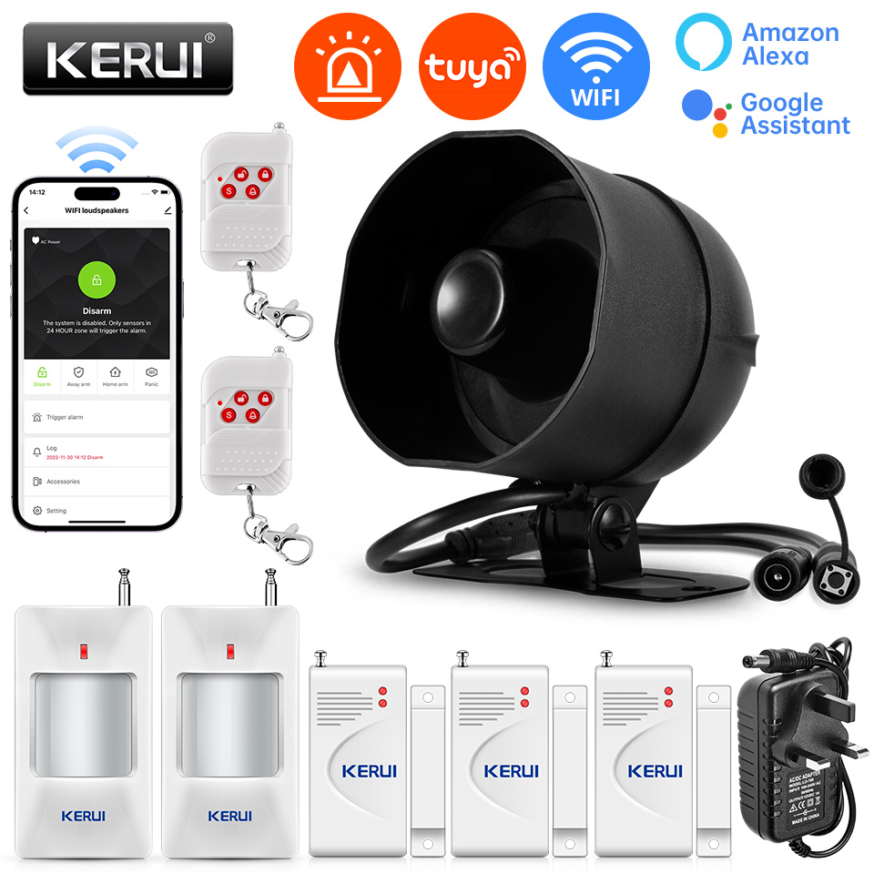 KERUI 120 dB Sirenen-Alarmsyst – Smart Home Automation Kit Bewertung und Preis
