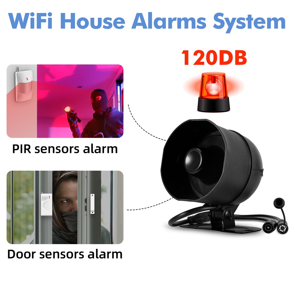 KERUI 120 dB Sirenen-Alarmsyst – Smart Home Automation Kit Bewertung und Preis