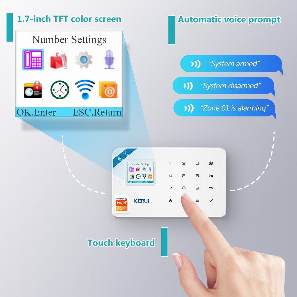 KERUI W181 Alarm System Securi – Smart Home Automation Kit Bewertung und Preis
